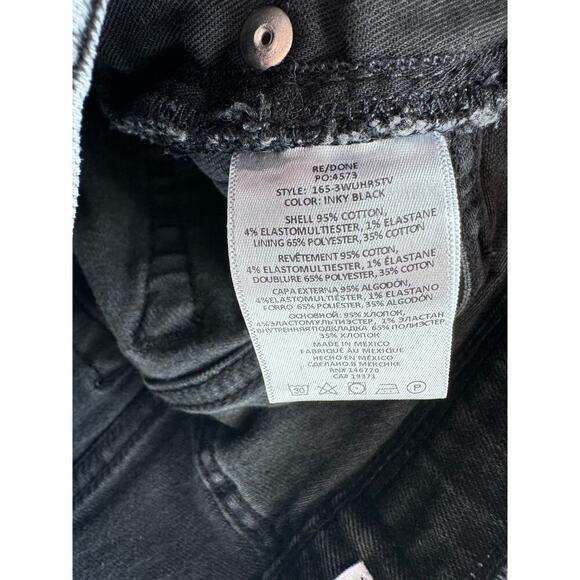 RE/DONE 70s High-Rise Stove Pipe Jeans size 23 - Picture 6 of 8